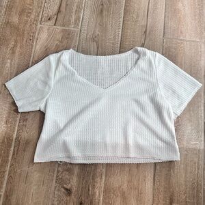 White Off the Shoulder top